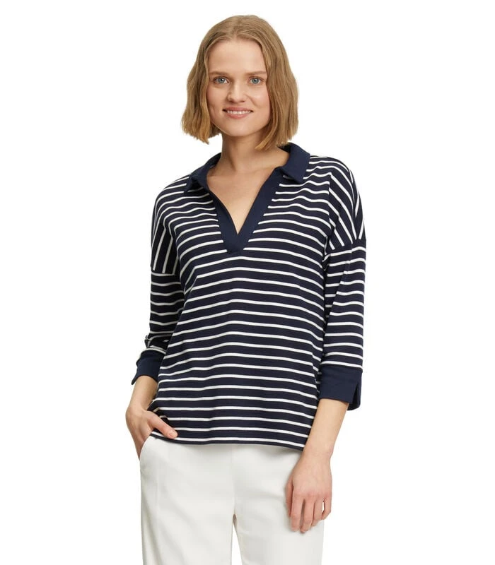 Betty Barclay Poloshirt Met Strepen 1 Betty Barclay Poloshirt Met Strepen