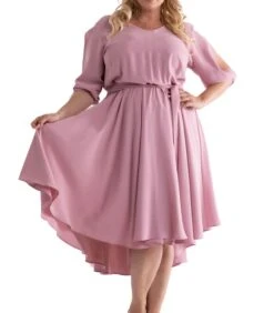 Uitlopende Jurk Met Een Cirkel Voor Het OLIWIA-feest