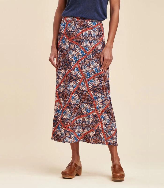 Bedrukte Midi-rok 2 Bedrukte Midi-rok - Afbeelding 2