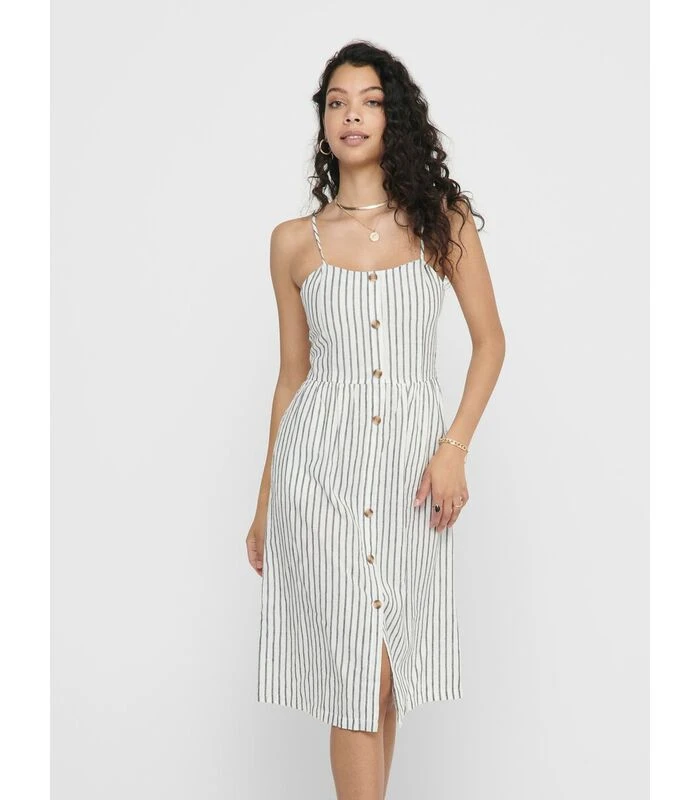 ONLY Dames Jurk Luna Strap Stripe 2 ONLY Dames Jurk Luna Strap Stripe - Afbeelding 2
