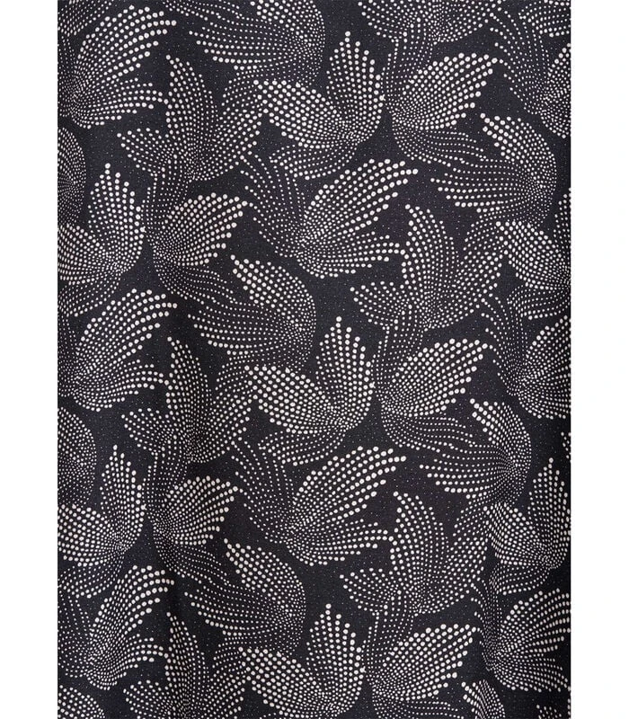 Korte Jurk Met Groenteprint 5 Korte Jurk Met Groenteprint - Afbeelding 5