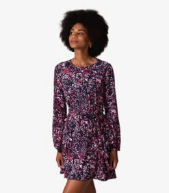 OXBOW Gecentreerde Bedrukte Jurk O1DEVA