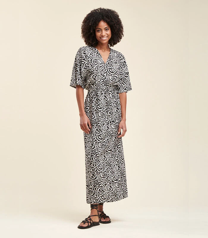 Bedrukte Maxi-jurk 2 Bedrukte Maxi-jurk - Afbeelding 2