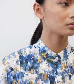 Marc O'Polo Knielange Jurk Met Print Relaxed -Dames Outfits Winkel 5a4cfe47efbc46cc96a8d7a1dcc4b21b