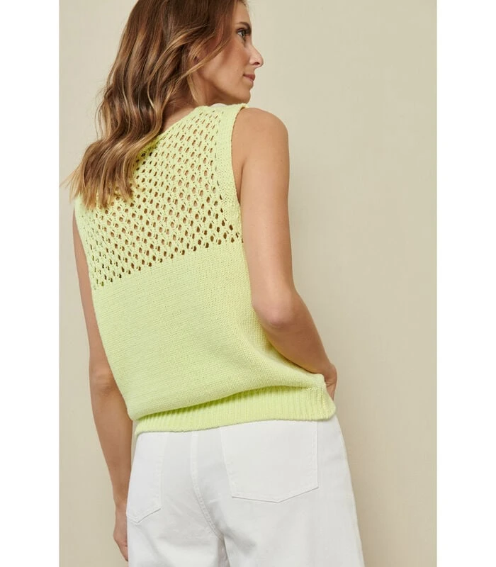 Gele Top In Crochet 2 Gele Top In Crochet - Afbeelding 2