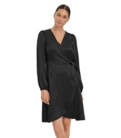 Vero Moda Wikkeljurk Met Lange Mouwen Sabi