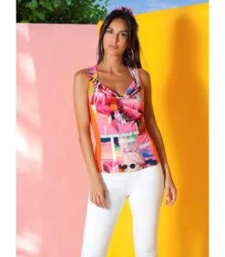 Jersey Tanktop KEYS -Dames Outfits Winkel 646018e23bbb43b5a5345320adff63c5