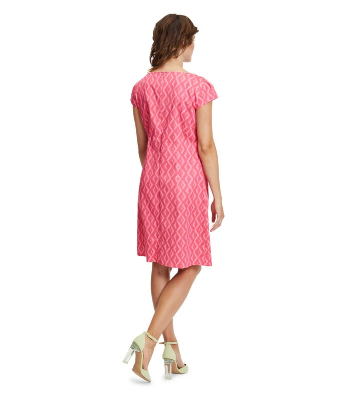 Betty Barclay Kanten Jurk Met V-hals 2 Betty Barclay Kanten Jurk Met V-hals - Afbeelding 2