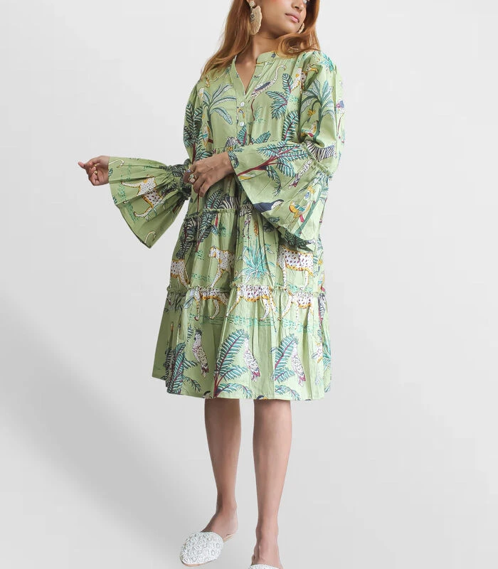 'Zambia Flounce' Jurk 2 'Zambia Flounce' Jurk - Afbeelding 2