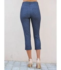 Stretch Broek Met Bloemen INKA -Dames Outfits Winkel 68461e19dcad4f9c804e706c8789960c