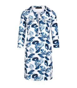Sportief-chique Tropische Print Jurk PANAMA