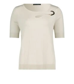 Betty Barclay Fijngebreide Trui Met Gesp -Dames Outfits Winkel 69620188a8734f308b48db091fc37fe0