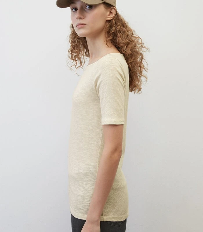 Marc O'Polo T-shirt Met Boothals Slim 4 Marc O'Polo T-shirt Met Boothals Slim - Afbeelding 4