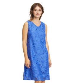 Betty Barclay Kanten Jurk Met V-hals