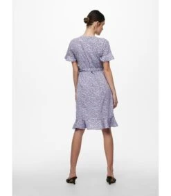 ONLY Dames Jurk Onlolivia Wrap Wvn Noos -Dames Outfits Winkel 7001e43d0b9d4a92822dc7a3c15e271f