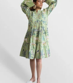 'Zambia Flounce' Jurk