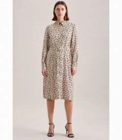 Seidensticker Jurk Print Lange Mouwen Kraag -Dames Outfits Winkel 748dedbba20947b2baaf09f851ed671c