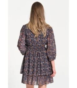 Jurk In V -neck Lange Mouwen 8 Jurk In V -neck Lange Mouwen -Dames Outfits Winkel 76398bf7a840439489cbc21858e56226