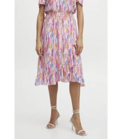 B.young Lange Damesrok Met Volant Joella -Dames Outfits Winkel 794d323478aa46989bce7e61bfaeb474