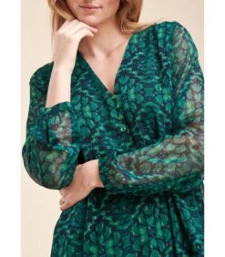 Korte Jurk In Tie & Dye Printed Polyester 8 Korte Jurk In Tie & Dye Printed Polyester -Dames Outfits Winkel 7bed3c2e440242c29e2d944eba99d48e