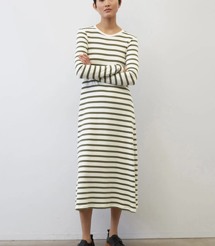 Marc O'Polo Gestreepte Wafel-jersey 2 Marc O'Polo Gestreepte Wafel-jersey - Afbeelding 2