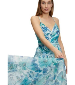 Vera Mont Avondjurk Met Bloemenprint -Dames Outfits Winkel 7d4a7b5d1d064f869a4a032920c78510