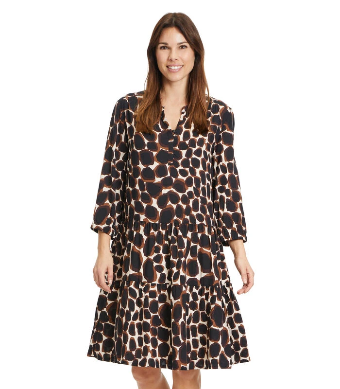 Betty Barclay Blousejurk 3/4e-mouwen 1 Betty Barclay Blousejurk 3/4e-mouwen