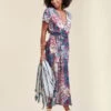 Maxi-jurk Met Bloemenprint