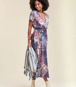 Maxi-jurk Met Bloemenprint