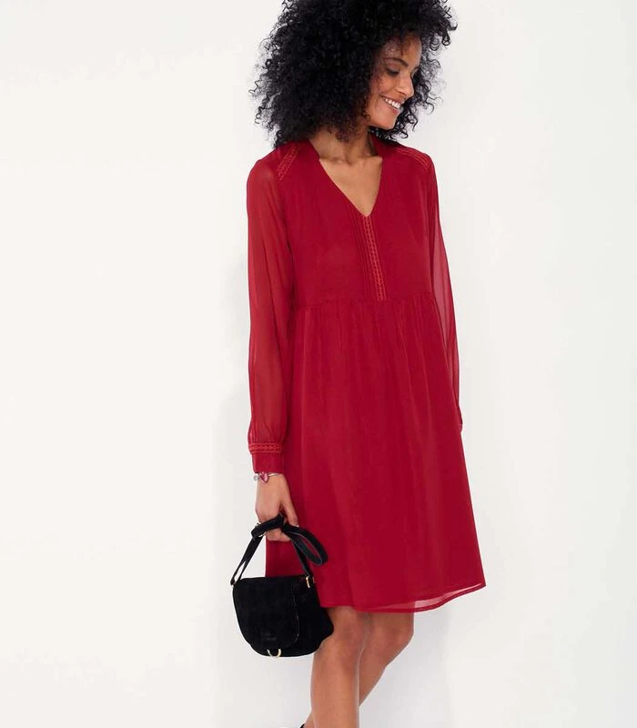 Losse Kanten Jurk DOKO 1 Losse Kanten Jurk DOKO