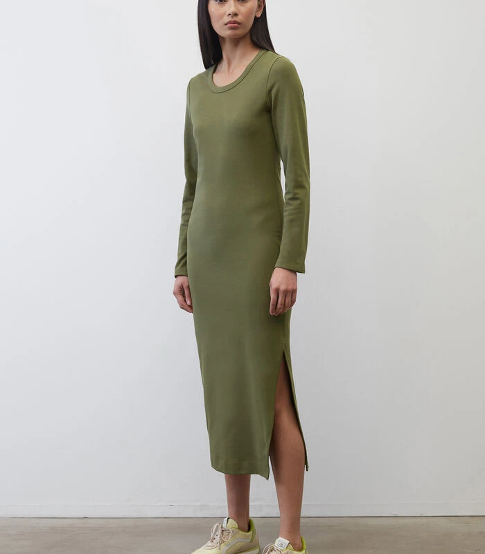 Marc O'Polo Jersey Maxi-jurk Slim 1 Marc O'Polo Jersey Maxi-jurk Slim