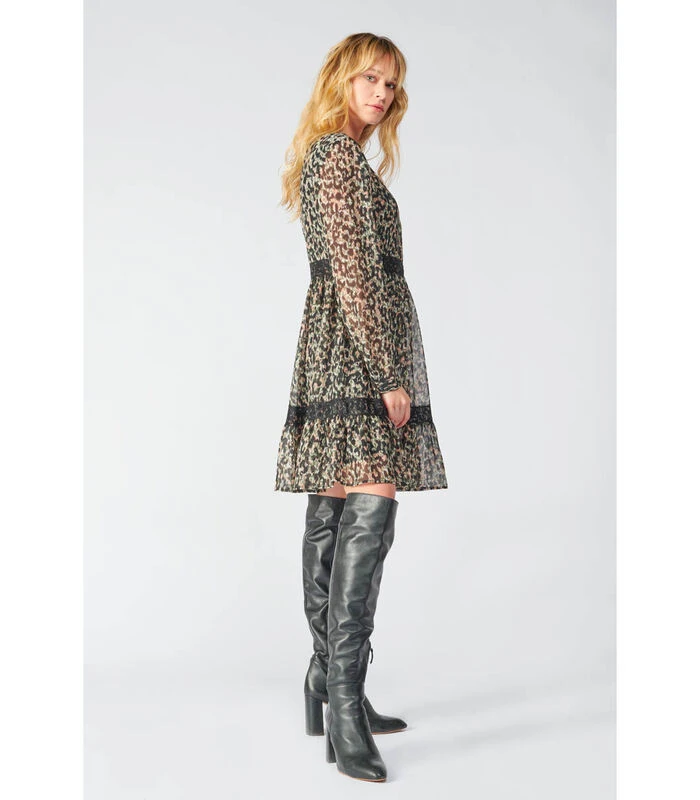 LE TEMPS DES CERISES Jurk Recht REVE 3 LE TEMPS DES CERISES Jurk Recht REVE - Afbeelding 3