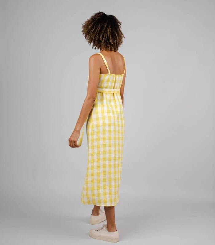 Brava Fabrics Jurk - Geel 3 Brava Fabrics Jurk - Geel - Afbeelding 3