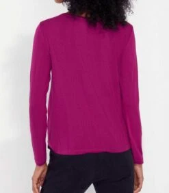 Vloeiend T-shirt Met V-hals JAIPUR -Dames Outfits Winkel 8682b813115644b1b530af15fd019f2a