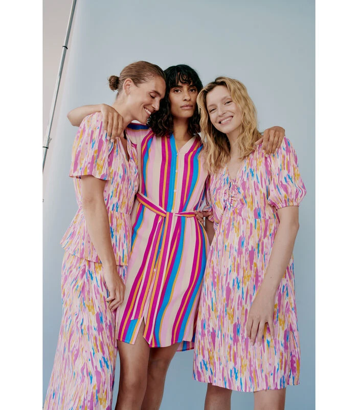 B.young Vrouwensplitrok Joella 2 B.young Vrouwensplitrok Joella - Afbeelding 2