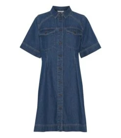 B.young Dames Denim Jurk Kolpa