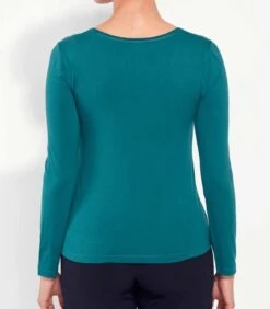 Vloeiend T-shirt Met V-hals JAIPUR -Dames Outfits Winkel 89703e1e23ad460eb5fa015c55c18577