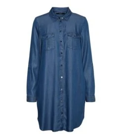 Dames Outfits Winkel 7 Vero Moda Damesjurk Met Lange Mouwen Vmsilla