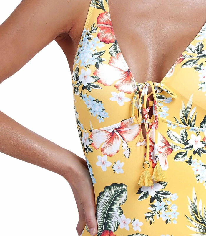 Eendelig Zwempak Yellow Garden 5 Eendelig Zwempak Yellow Garden - Afbeelding 5