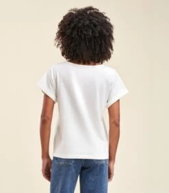 T-shirt Met Fantasie Hals -Dames Outfits Winkel 8f617a119f4d46079b3d07265d833cd9