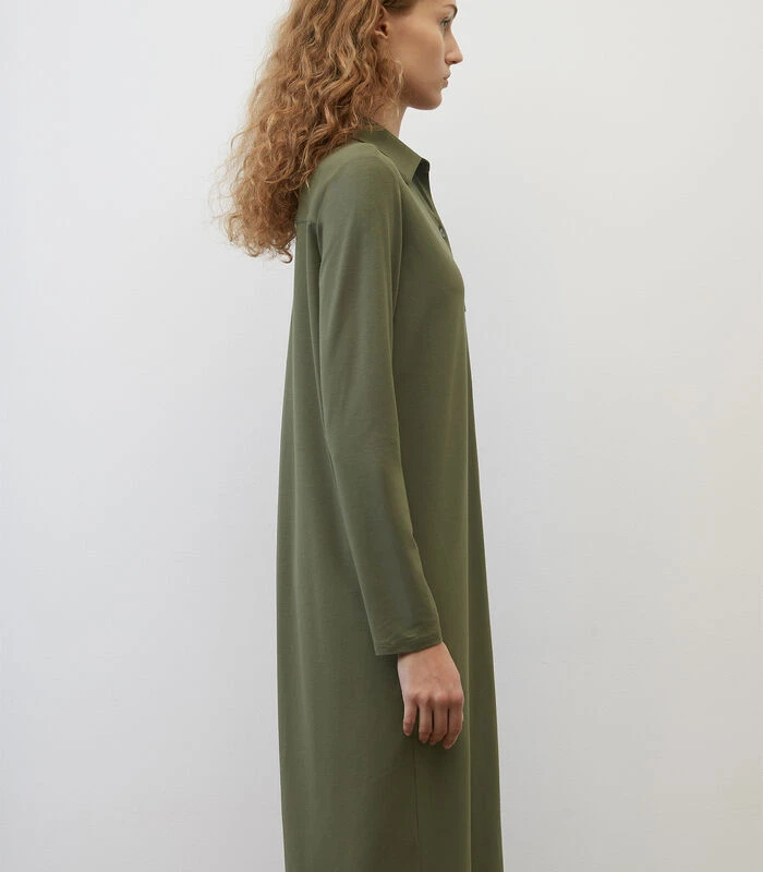 Marc O'Polo Jersey Jurk Met Knoopsluiting 4 Marc O'Polo Jersey Jurk Met Knoopsluiting - Afbeelding 4