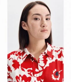 Seidensticker Jurk Bloemen Lange Mouwen Kraag -Dames Outfits Winkel 9307ff09759f49ee891b0808c44dfbad