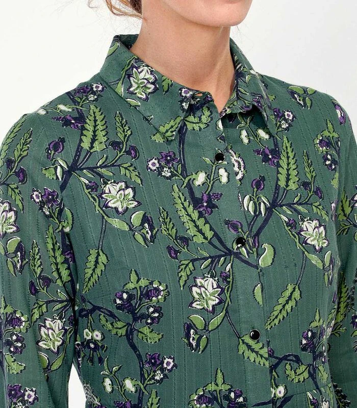 Biologisch Katoenen Overhemdjurk AGRA 4 Biologisch Katoenen Overhemdjurk AGRA - Afbeelding 4