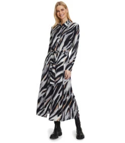 Betty Barclay Overhemdjurk Met Bindceintuur