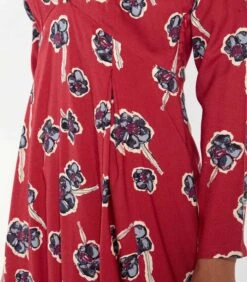 Vloeiende Uitlopende Jurk Bedrukt MIRZAPUR -Dames Outfits Winkel 98a97b0c99dc4dc683cb2573c4c643ab