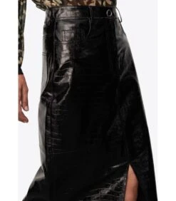 Rok “2ND Lava - Patent Croco Leather” -Dames Outfits Winkel 98f0f0de4d934743b47457ad3e924e59