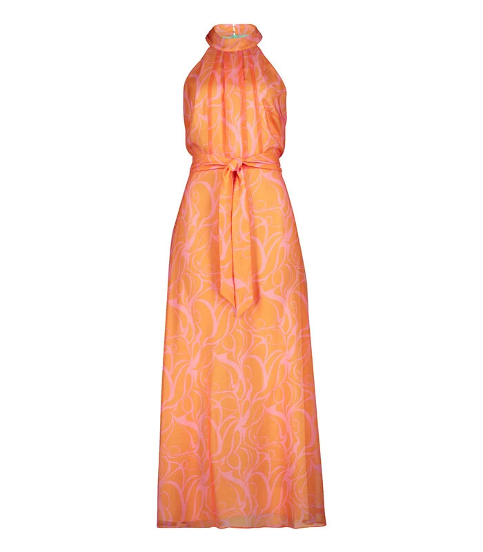 Chiffon Jurk Zonder Mouw 3 Chiffon Jurk Zonder Mouw - Afbeelding 3