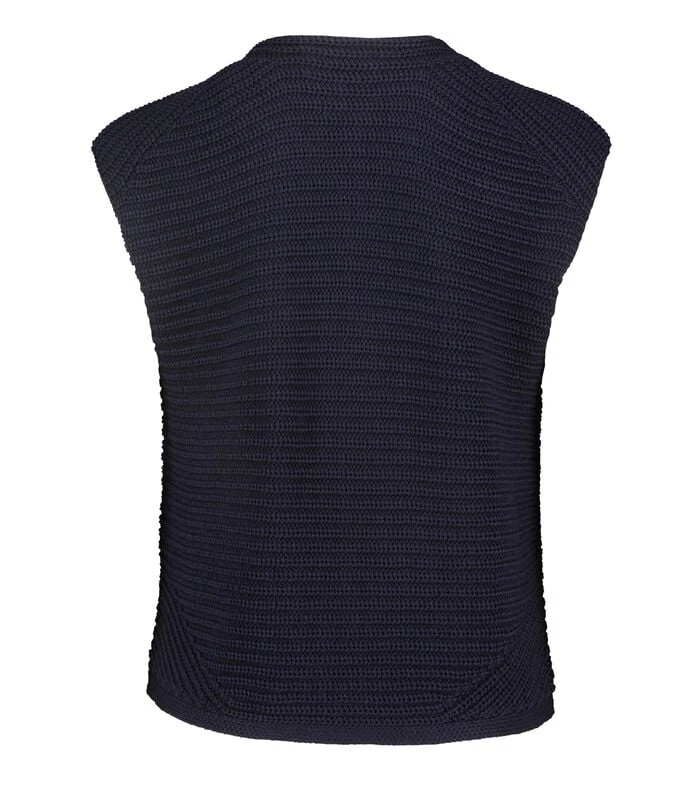 Betty Barclay Grofgebreide Vest Zonder Mouw 4 Betty Barclay Grofgebreide Vest Zonder Mouw - Afbeelding 4