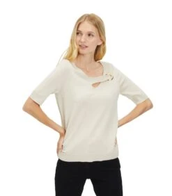 Betty Barclay Fijngebreide Trui Met Gesp