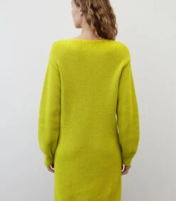 Marc O'Polo Gebreide Jurk Met V-hals -Dames Outfits Winkel 9f77e6bd41204831a4228f0043c0b470